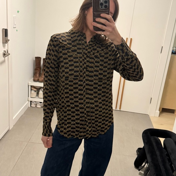 WHISTLES Tangle Check Shirt - Picture 2 of 7